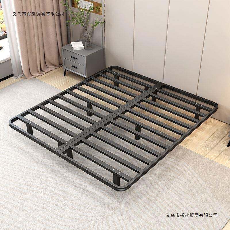 悬浮床现代简约床无日无品牌/头式极简静音双人卧床全钢排骨架主