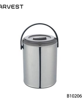 现货新款热销不隔钢手提双耳双层锈冰桶盖带水板B10201/B带双层冰