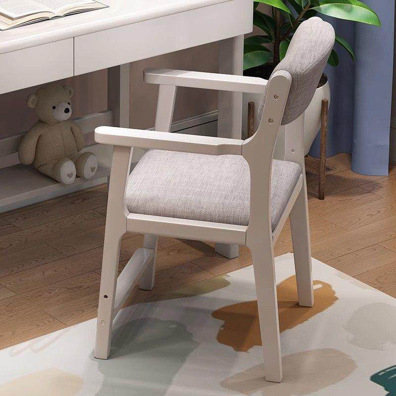 实木儿生童学椅子升降餐椅宝宝习靠背椅书可桌椅卧室中小学无品牌