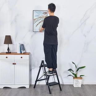 室内可折AUS叠人字梯家用小多梯子登高梯功能花架凳