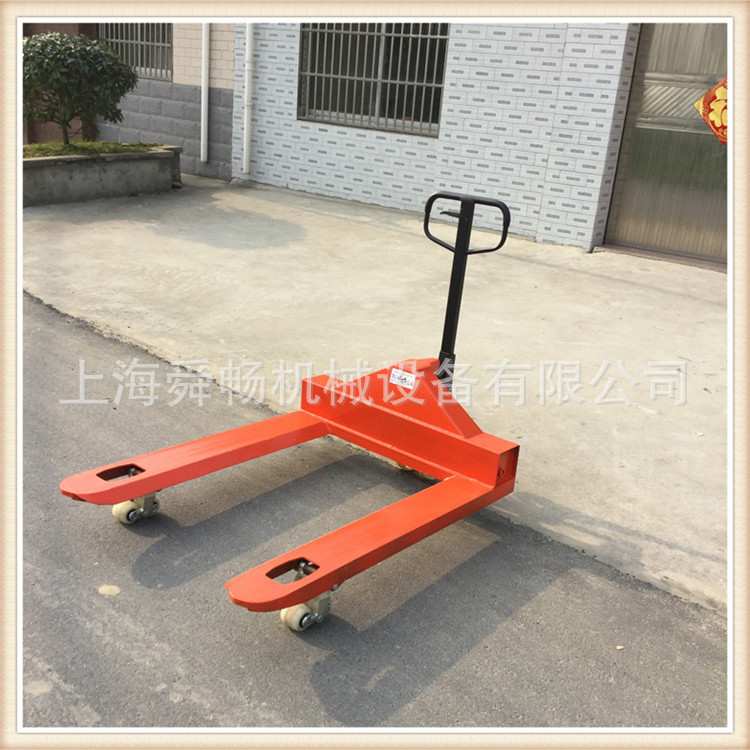 供应货叉宽1.2米3吨液压手动托盘车 手动油压地牛 手拖老虎车