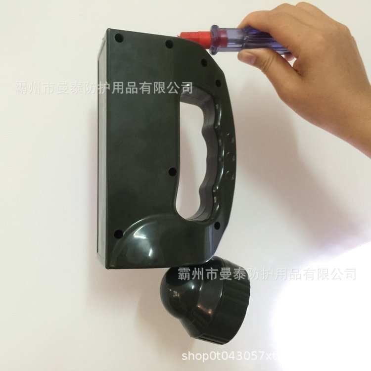 多用途强光巡检工作灯3W充电式野外照明灯可手持吊挂LED手电筒