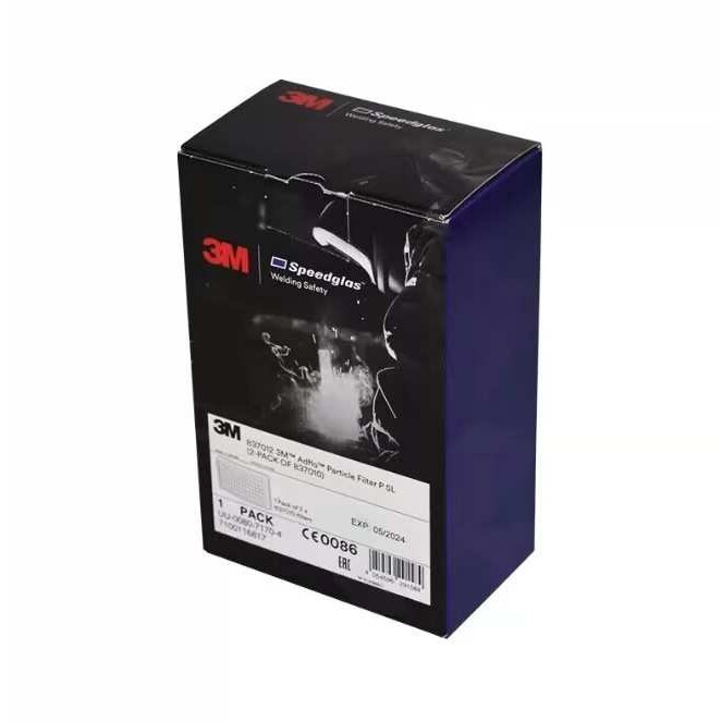 3M837012粉尘颗粒物过滤盒9100ADFLO电焊防护面具用面罩配件2只装