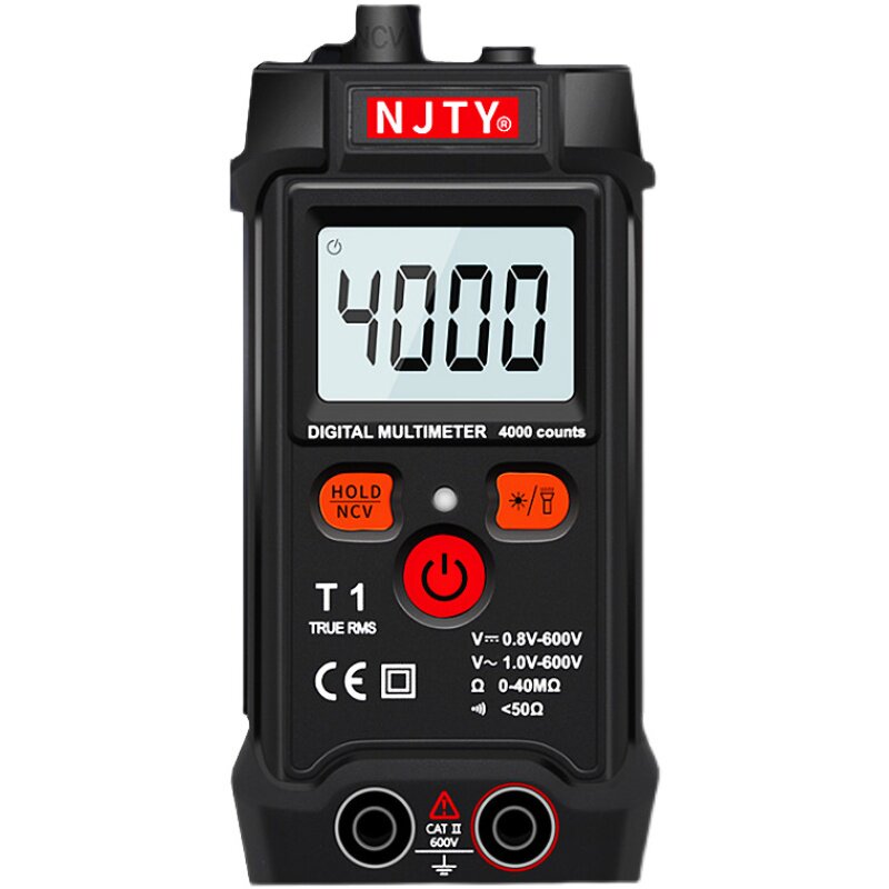 天宇T5智能T1超薄数字表三用表万用表多功能无需换挡全自动防烧
