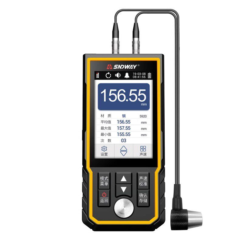 深达威SW-6510S超声波测厚仪高精度测厚度测金属塑料陶瓷玻璃塑胶
