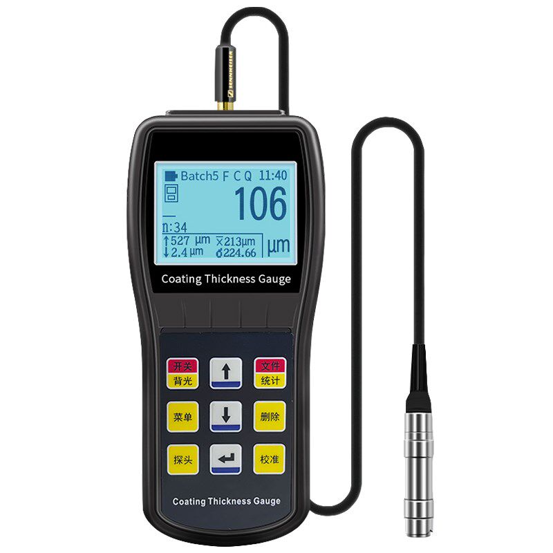 涂层测厚仪二手车漆面检测仪油漆喷塑膜厚镀镍镀锌铬层铁基漆膜仪