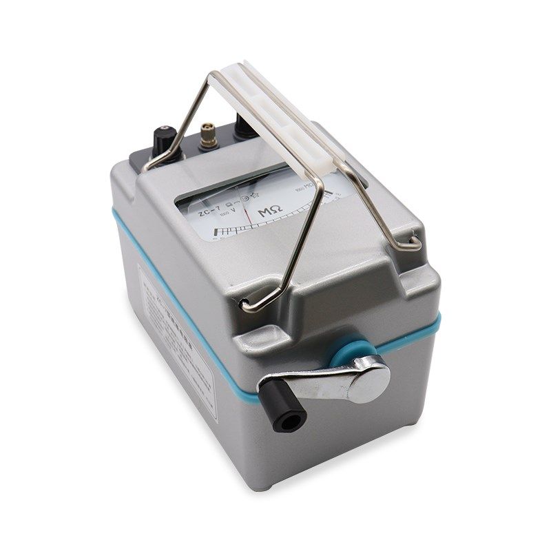 上海六表厂梅格ZC-7兆欧表500V1000V2500V电工摇表绝缘电阻测试仪