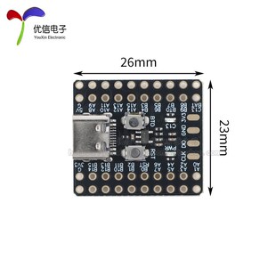 ARM CH340 32位MCU系统板核心板 C6T6_mini开发板 STM32F103C8T6