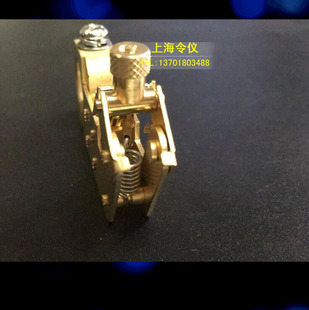 线缆设备滑环铜电刷架刷握6*8*30 绞线机碳刷架 6X8X30MM 孔12MM