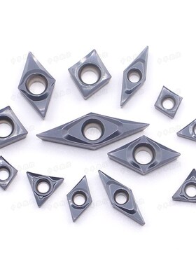 35度菱形不锈钢/钛合金VCGT080201/VBGT110301/VBGT1604精车刀片