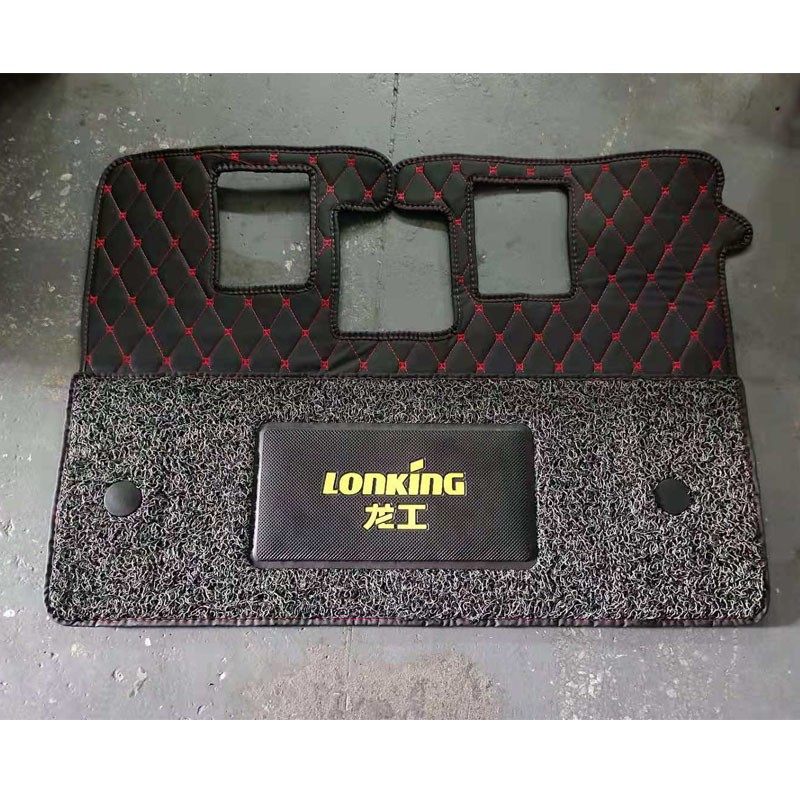 挖掘机龙工LG6060/75/65/90/220挖机驾驶室脚垫丝圈垫子新款地毯