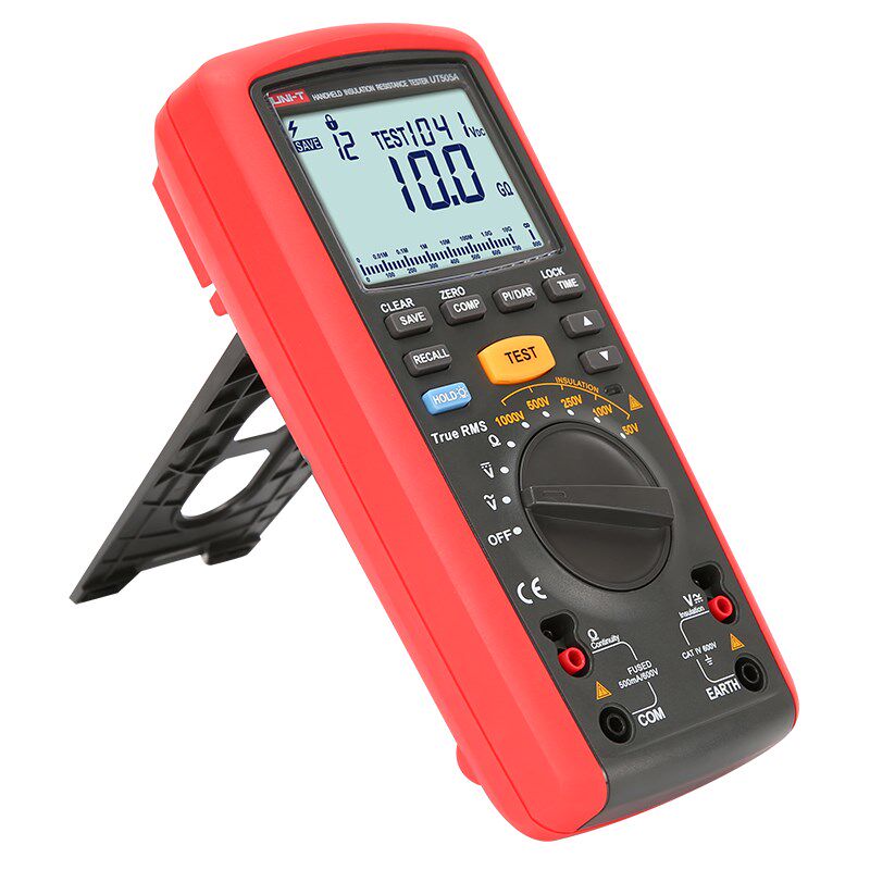 优利德UT505A/UT505B手持绝缘电阻测试便携式数字兆欧表电子摇表