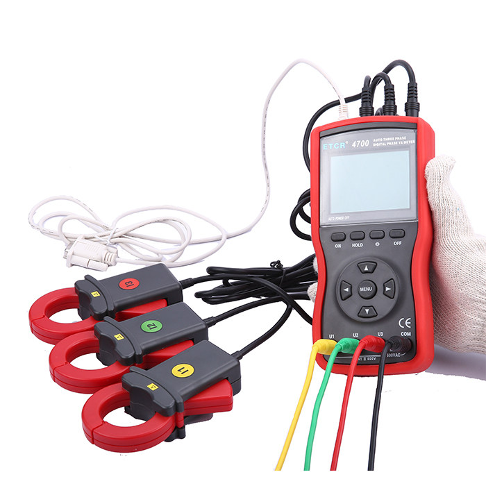 【铱泰ETCR4320三相相位伏安表 电流可测400A