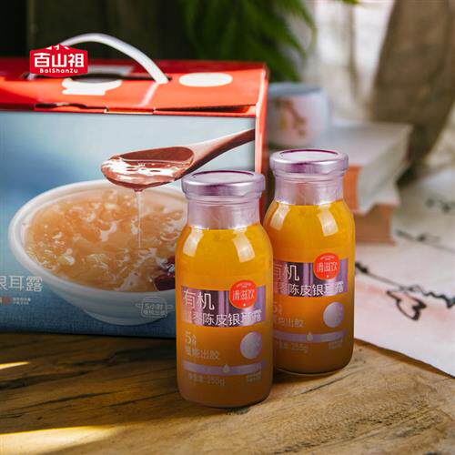 百山祖有机红枣银耳羹开盖即食白木耳低热量脂肪饮品炖煮