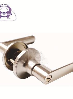 北制造45度三杆锁锌锁合金执0手锁21980SS不锈钢室内木门远销美洲