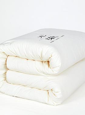 合a类母婴级豆纤维被季褥被子被芯二一加厚棉被冬DDB-8969保暖大