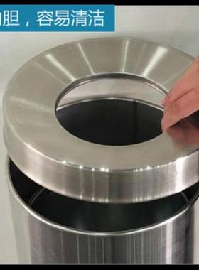 写环字楼垃圾桶圆形斜港口卫生筒废LHF-C28物桶酒店桶式垃圾卫筒