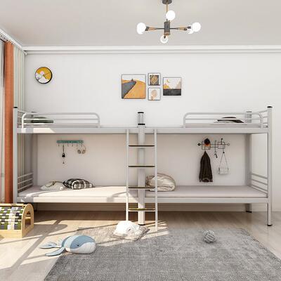 双3598层单床位寝室公寓上床铺下楼梯连体步梯学带生宿舍员工人铁