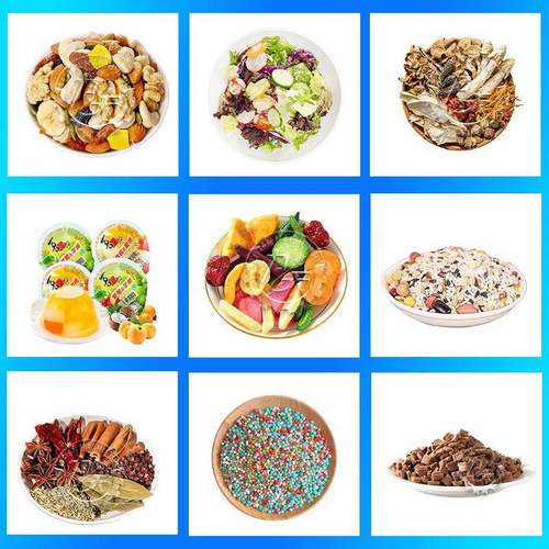 给式果蔬干包机膨662装化食品装包设备虾条薯片饼干自立袋分装袋