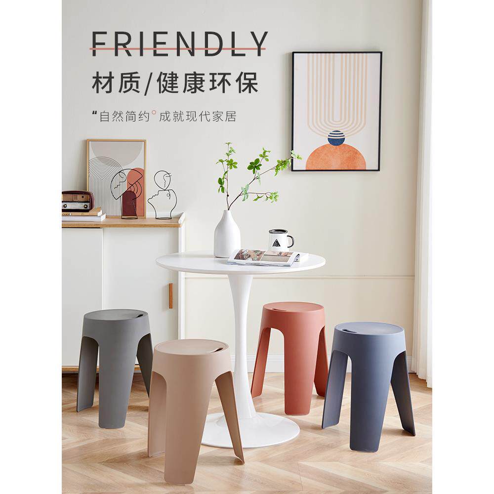 北塑料DP-04加厚凳欧子家用方凳人吃饭凳胶凳商用凳椅子大高凳板