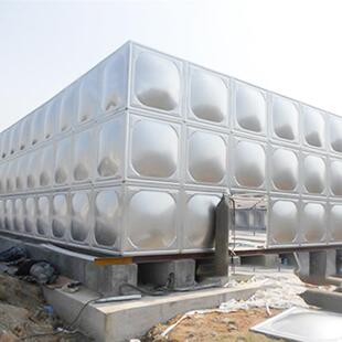 304消不锈钢防水箱方形保温水箱水塔箱供343水设备1级8吨食品储水