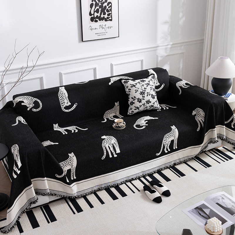 北欧风轻奢高级感沙发盖布四季通用沙发巾沙发套沙发毯Y2023新款