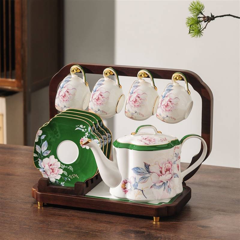 茶具套装中国风高档轻奢2026新款水杯家用客厅茶杯陶瓷乔迁送礼盒