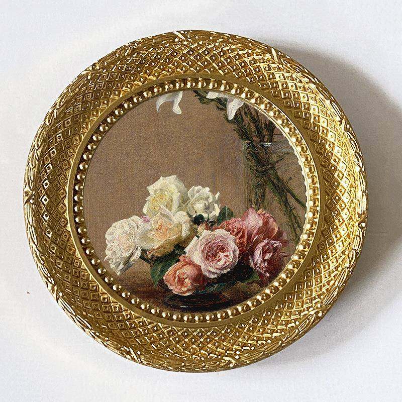 形欧式复古创树意复古圆形相框浮雕脂子相框圆树脂客厅玄关镜卧室,家居饰品,DIY亲子装饰画,淘宝优惠券,粉丝福利购,淘宝优惠卷
