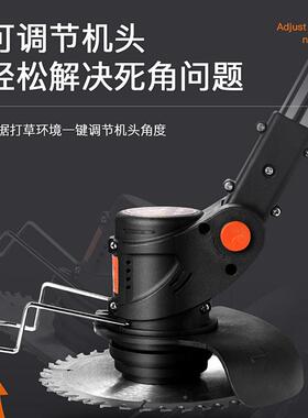 数显锂电动割草机割充电式小草型家用JOV多功能农用收打锄草电除