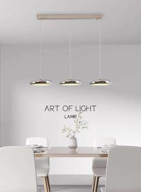 飞碟餐厅灯三饭头30515现代简约卧床头小吊灯极简室北欧厅吧台餐