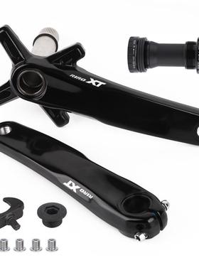 RIOXT中空一体曲柄山地自1RIROXT行车牙盘1/0/112S速正负齿单双R