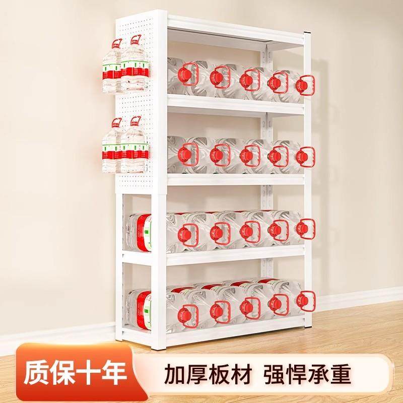 家RY208用货架置架多层落阳台一靠墙仓库快递收纳物下地空角钢体,收纳整理,书桌收纳置物架,淘宝优惠券,粉丝福利购,淘宝优惠卷