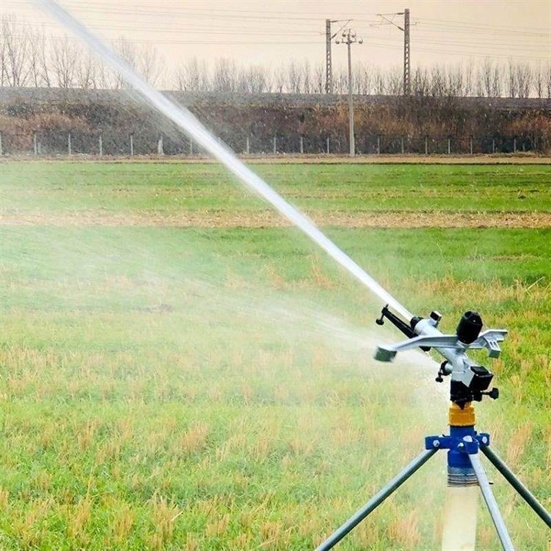 农业灌溉金属摇臂喷枪自动旋转浇地神器农用园林喷V灌设备雾化喷