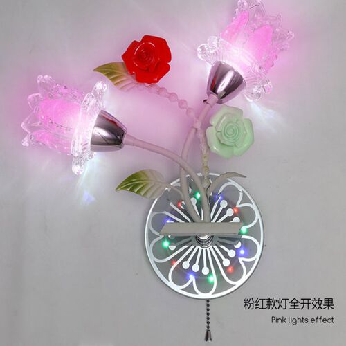 现代简约客厅卧室LED壁灯饰床头灯双头墙壁灯楼梯过道墙壁灯具