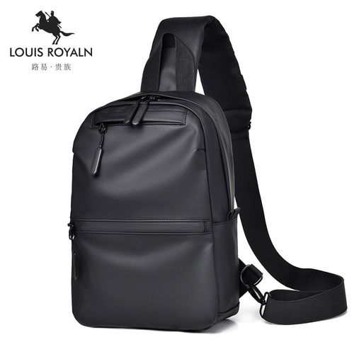 新款胸包男士斜挎包牛津布时尚韩版胸前小背包单肩男包简约小挎包