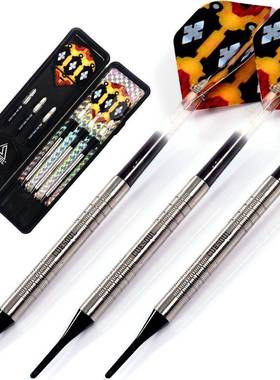 CUESOUL/Q獣剑影系列软式飞镖钨钢镖20克飞镖套装CSTSTD041