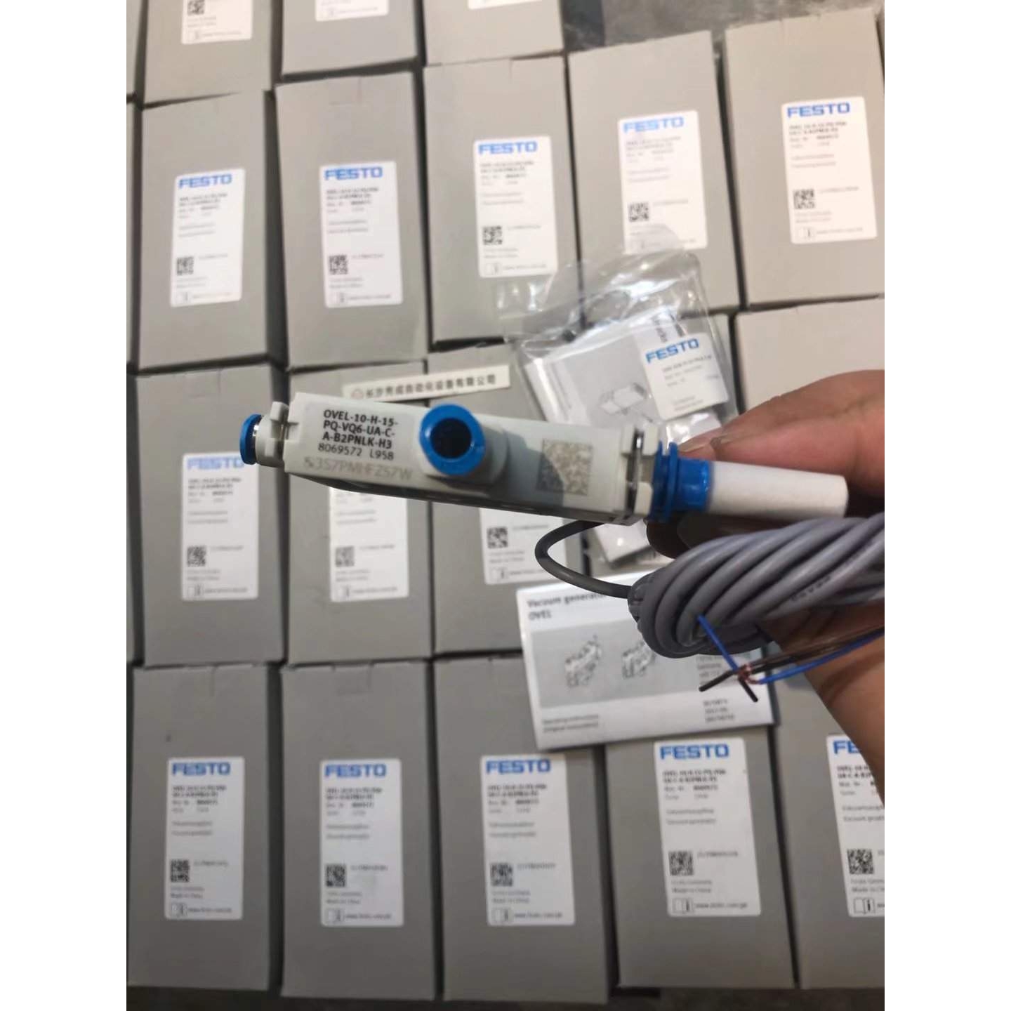 FESTO真空发生器OVEL-10-H-15-PQ-VQ6-UA-C-A-B2PNLK-H3，订货