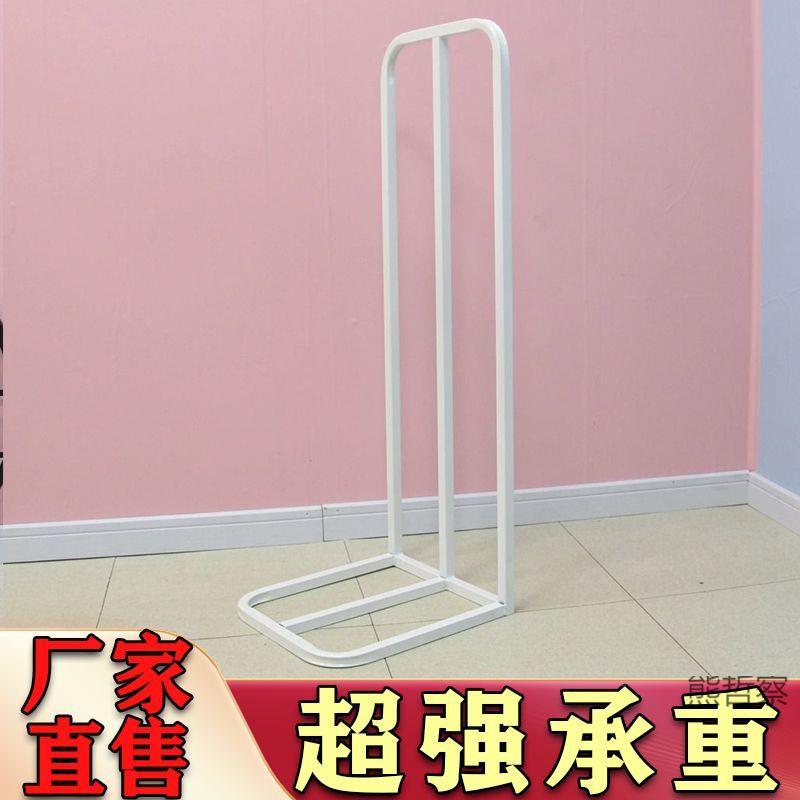 l型货架服装店衣架收纳架隔断落地衣服架子专用展示架库存仓库储