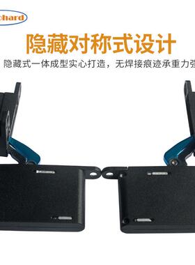 玻璃门锌铝地合金重型天铰链隐藏840液压缓冲门铰特殊合页Hing框e