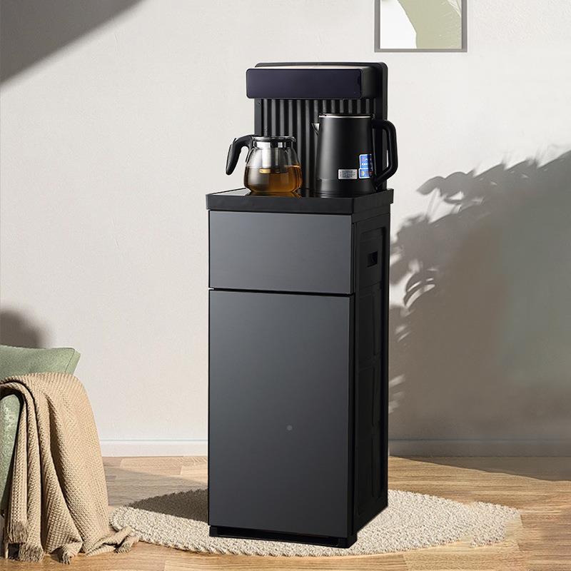 茶吧机家用热式煮器烧水咨询客服机即温热双出水热立茶式冷饮水机