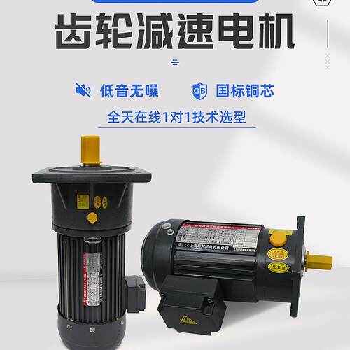 变速齿轮减速电电机200W4