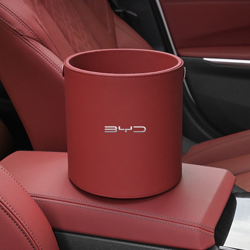 比亚迪车载垃圾桶袋宋Pro秦MwAX唐PLUS汉元收纳盒汽车内改装饰用