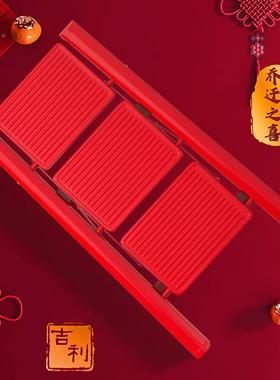 家用折叠梯人字梯内室扶NTB梯四步步梯厚钢管多五功能梯花加架梯