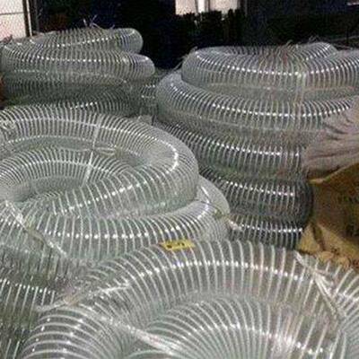 工机298械透配套布袋木弹吸尘机非耐寒高性明伸缩钢丝吸尘管风管