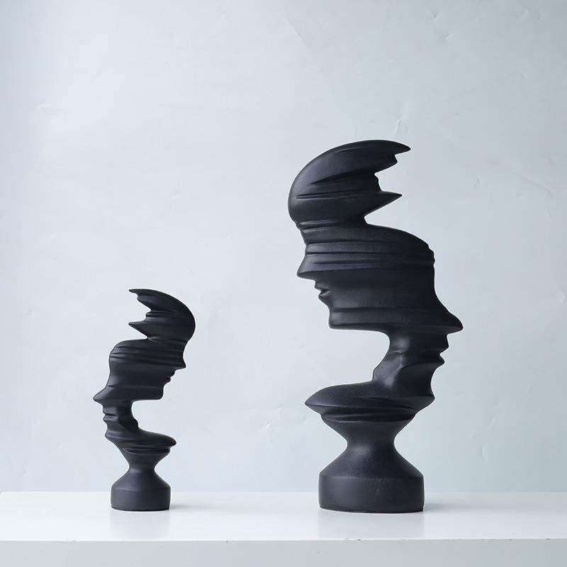 哑抽象艺人物摆术室件现代简约办BJ0171公玄关电视柜树光脂高档大,家居饰品,装饰摆件,淘宝优惠券,粉丝福利购,淘宝优惠卷