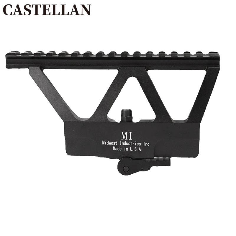 AK05导轨合金210mm轨导AKSid铝eRaMI-01il导轨快拆AK导轨瞄准镜