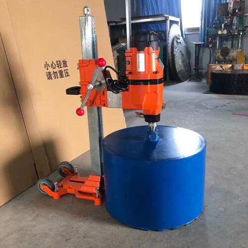 台式水钻机大功率钻混凝土金刚石钻孔机600大孔径下水道打孔机