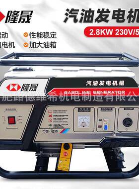 LS4800手启动2.8KW小型汽油发电机组230V移动户外便携式发电机组