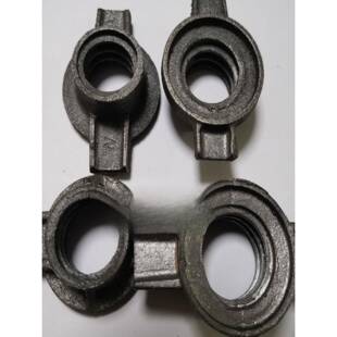 顶托螺母油托螺母脚手架螺母建筑丝杠螺母空心灰色顶丝螺母m28