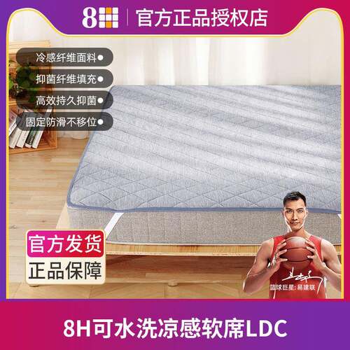 8H夏季可水洗透气榻榻米床垫床褥子垫单双人防滑凉感软席LDC